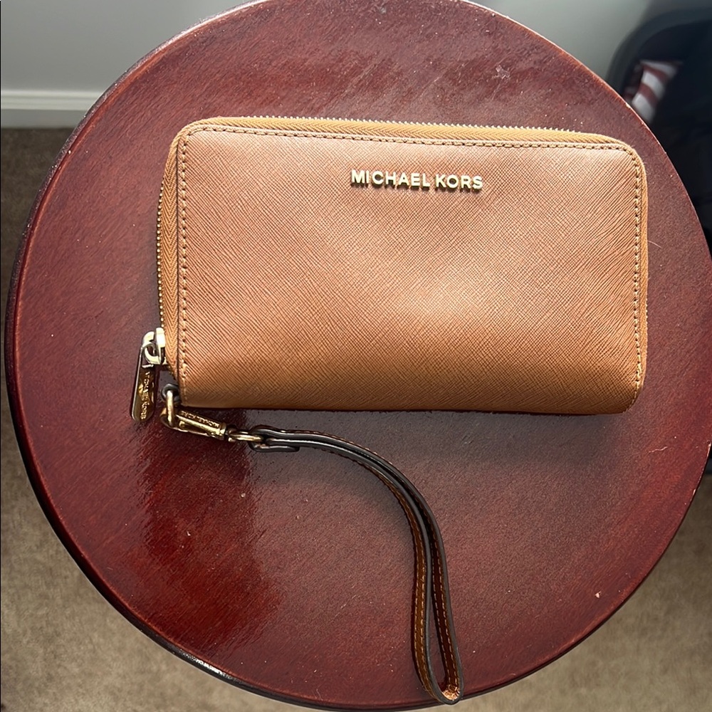 Michael Kors Tan Wallet
